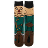 Wizard Of Oz Scarecrow 360 Character Socks