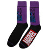 Marvel Classic Split Colorblock 5 Pair Crew Socks