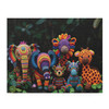 Wild Tapestry Delight Jigsaw Puzzle