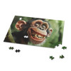 PrimatePalette Jigsaw: Whimsical Chimpanzee Portrait Puzzle