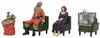 NECA Beetlejuice, Beetlejuice Waiting Room 1 4-Piece Figure Set