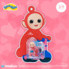 Polyphony Teletubbies Po Flocked 3.5 Inch Figure with Glow-in-the-Dark Scooter