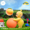 Polyphony Teletubbies Laa-Laa 9-Inch Flocked Vinyl Figure with Glow-in-the-Dark Ball