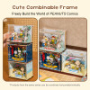 Puremind Peanuts Snoopy Mini Scene Baseball Time Wooden Puzzle