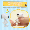 Puremind Peanuts Snoopy School Bus