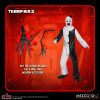 [PRE-ORDER] Mezco Toyz Terrifier 2 5 Points Art the Clown & Little Pale Girl Action Figure Set of 2