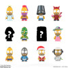Kidrobot The Simpsons Many Faces of Homer Blind Box Mini Figure Series – Sealed Case of 24