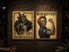 Keep It Mint — Zombie Uncle Sam 11×14 UV Canvas Wall Art Print