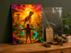 He Commands The Dinosaurs — Boys' Adventure Canvas Print, 11×14