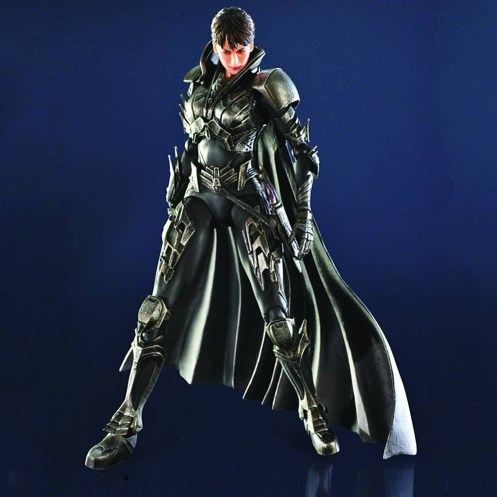PLAY ARTS KAI Faora-Ul フィギュア Superman Man of Steel Faora-Ul Play Arts Kai Action Figure - Buy