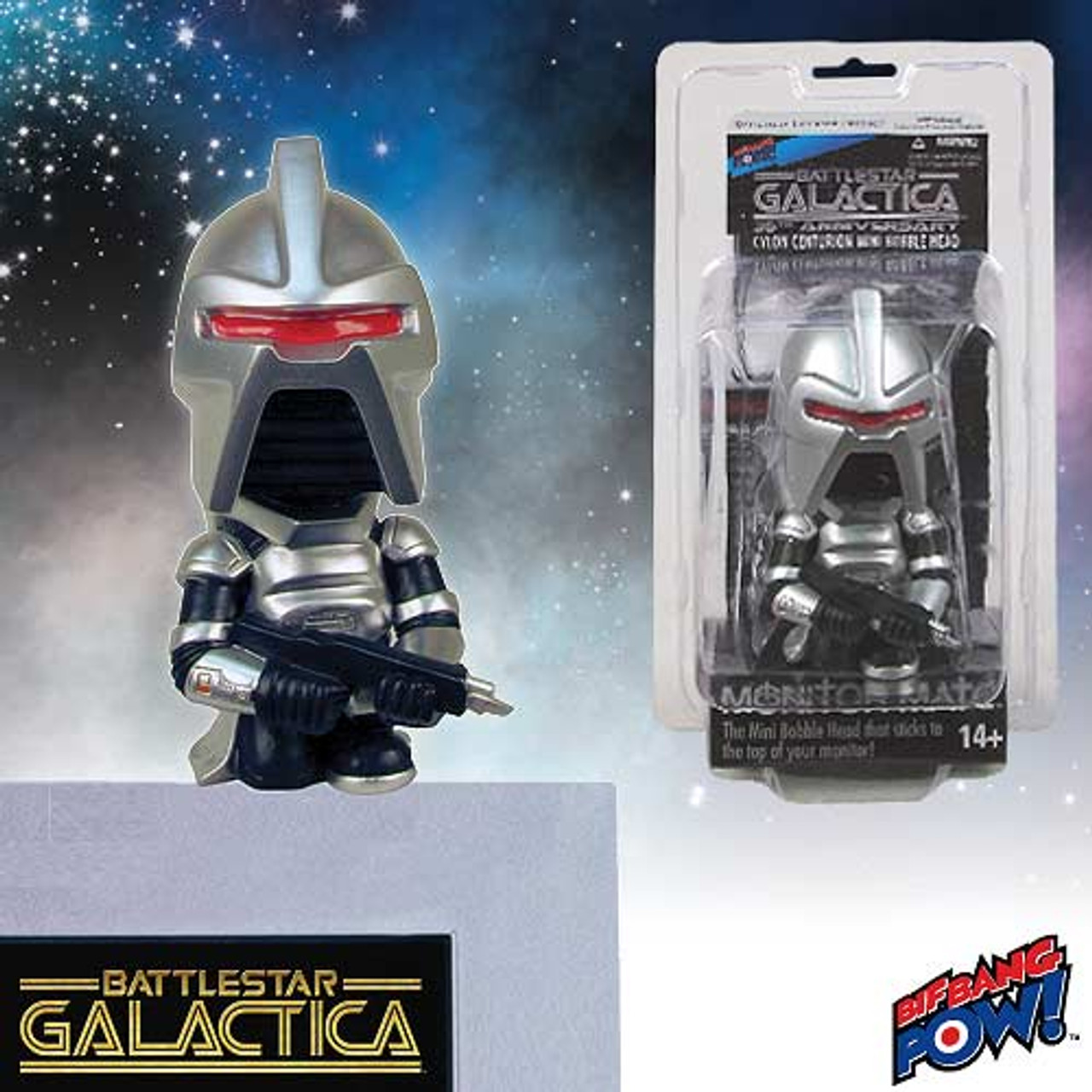 Battlestar Galactica Cylon Monitor Mate Bobble Head - Buy at Not Just Toyz