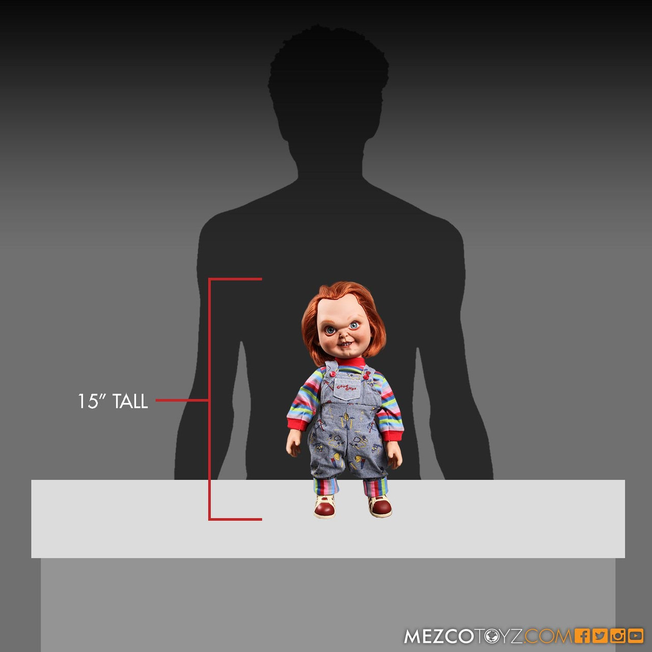Child's Play Sneering Chucky 15-Inch Talking Doll - Buy at Not