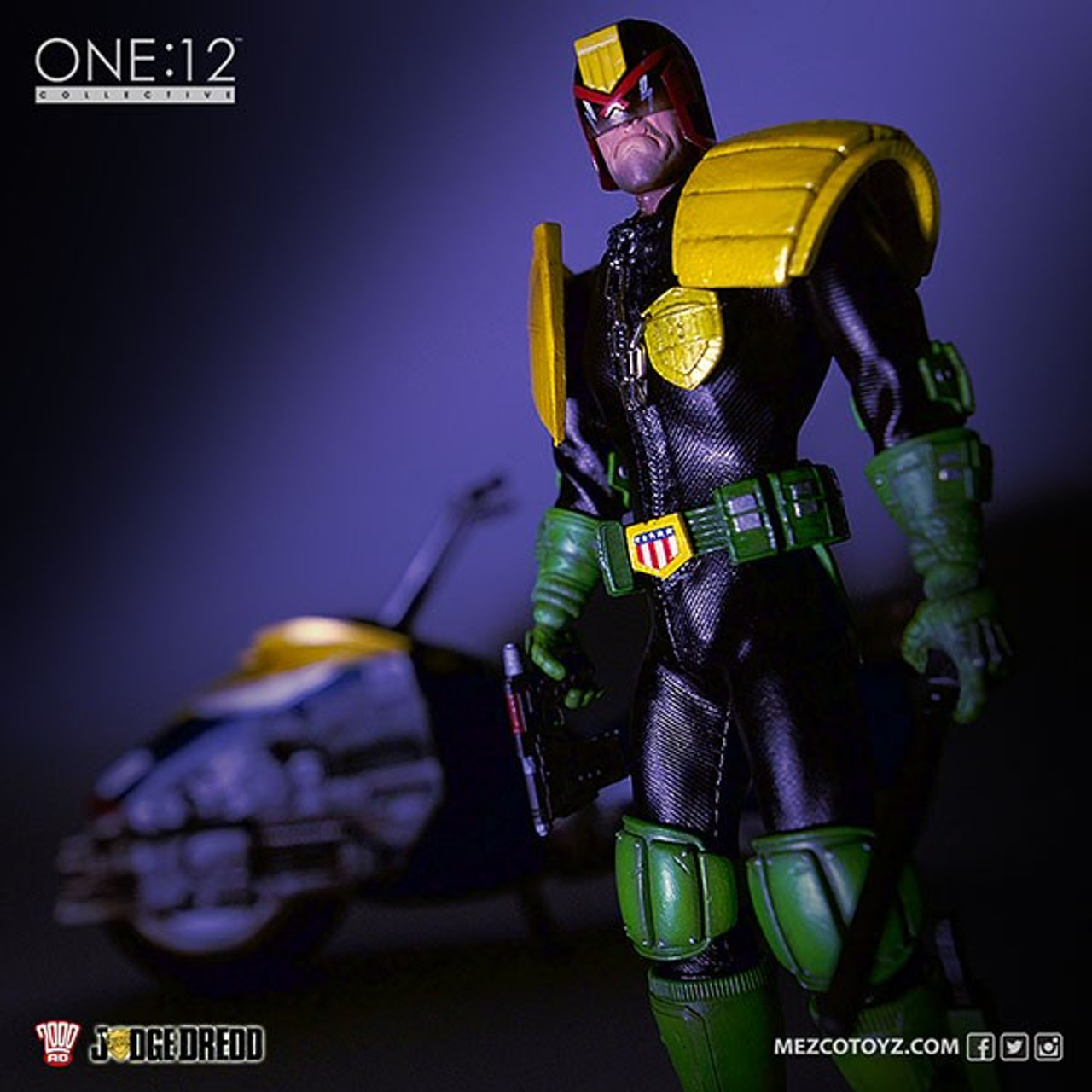Judge Dredd 1 12 Scale Action Figure Buy At Not Just Toyz Judge Dredd 1 12 Scale Action Figure Buy At Not Just Toyz