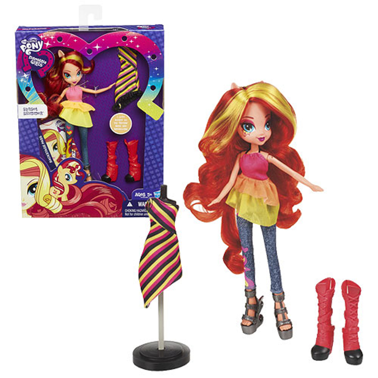 my little pony equestria girls sunset shimmer doll