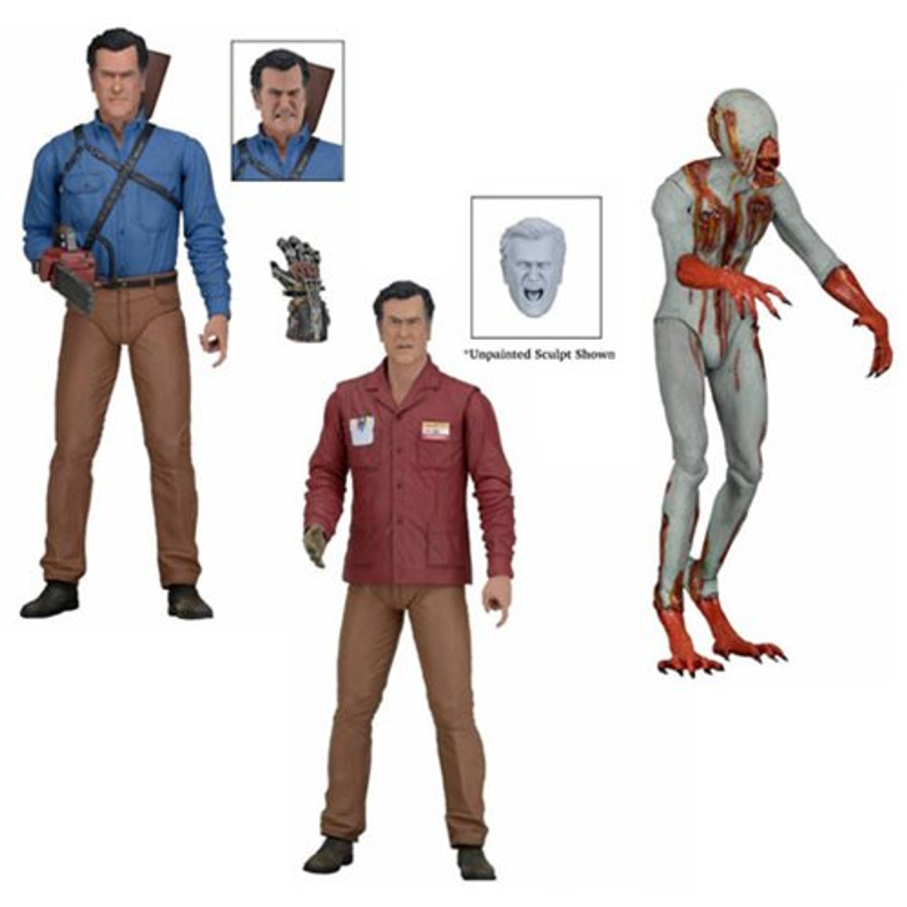 ash evil dead neca