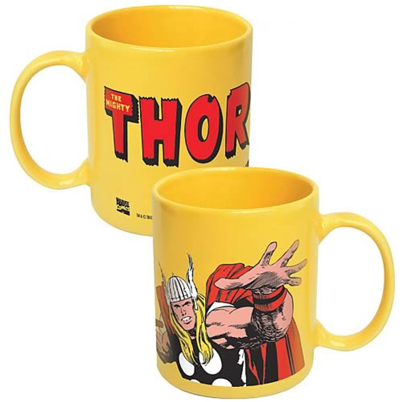 Thor Marvel Yellow Coffee Mug Buy at Not Just Toyz