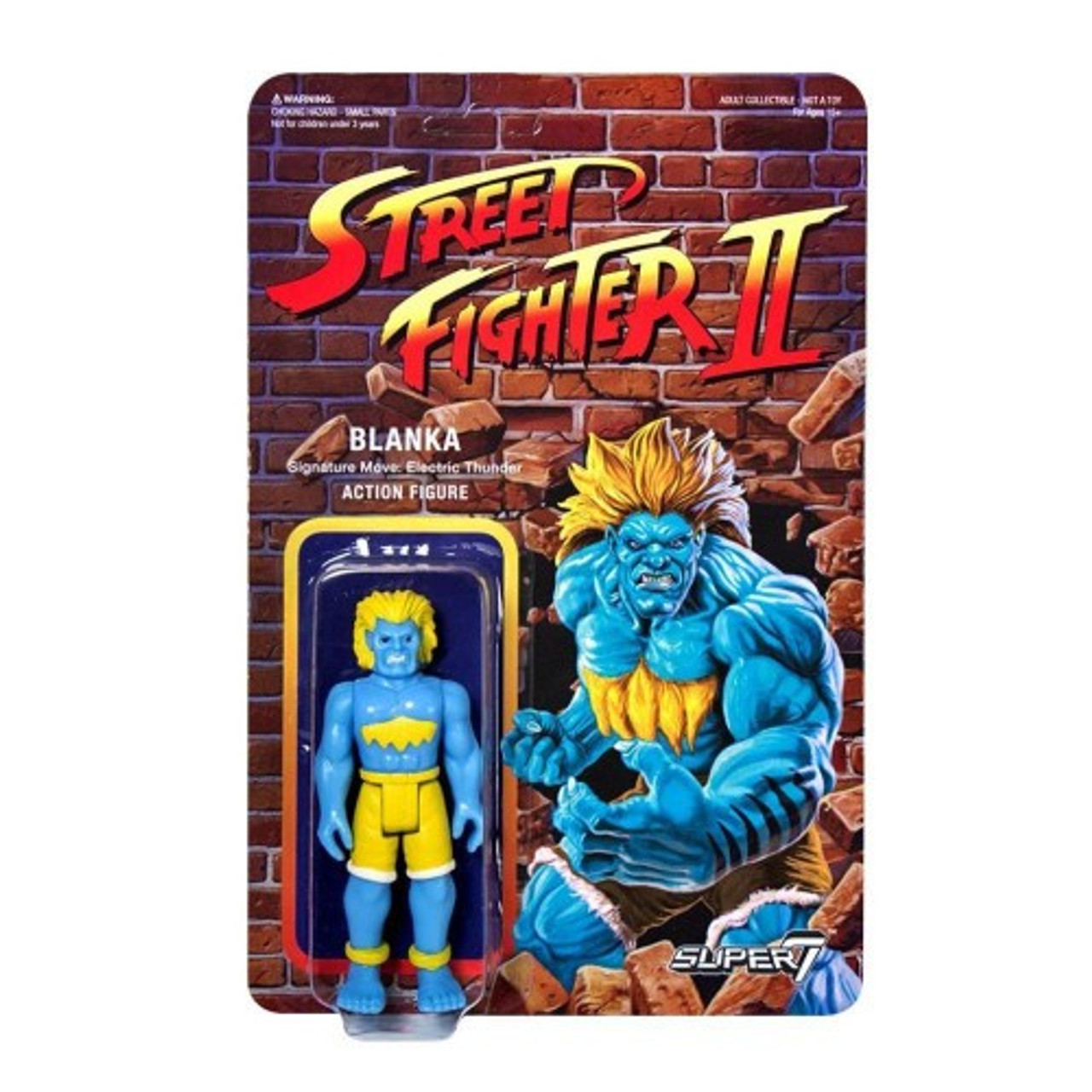 Street Fighter II Blanka Championship Edition ReAction Figure