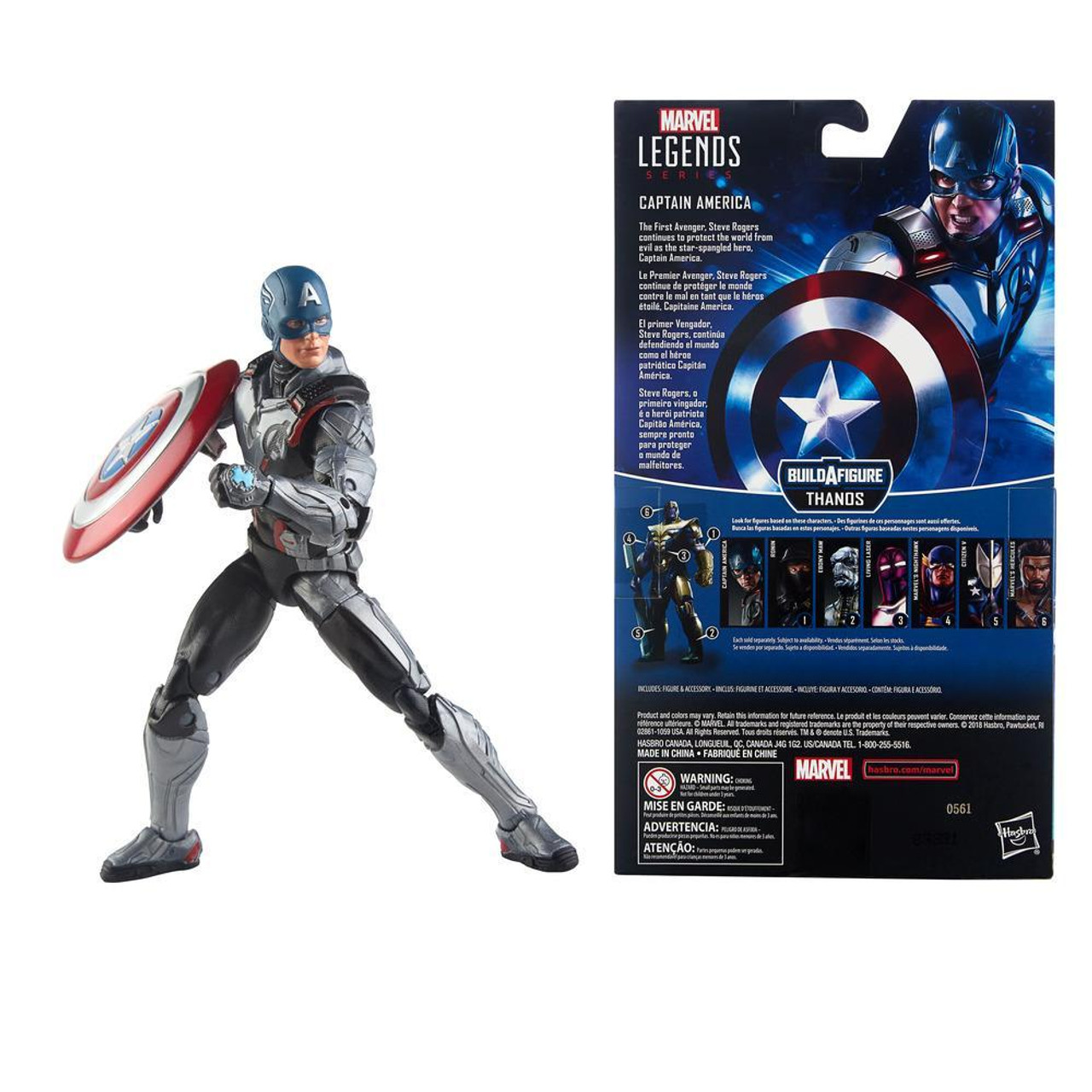 marvel legend series captain america