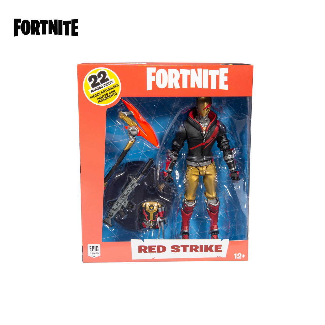 Fortnite Red Strike 7-Inch Deluxe Action Figure - Buy at Not Just Toyz