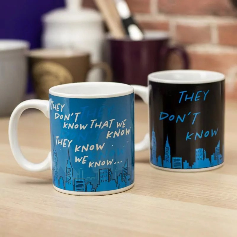 90s TV Show Quote Ceramic Mug - "They Don't Know" Novelty Coffee Cup 12 Oz
