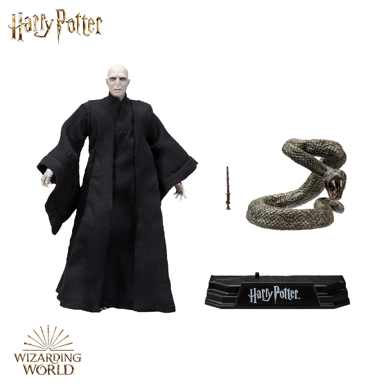HARRY POTTER ACTION FIGURE WAVE 1 LORD VOLDEMORT DEATHLY HOLLOWS II 