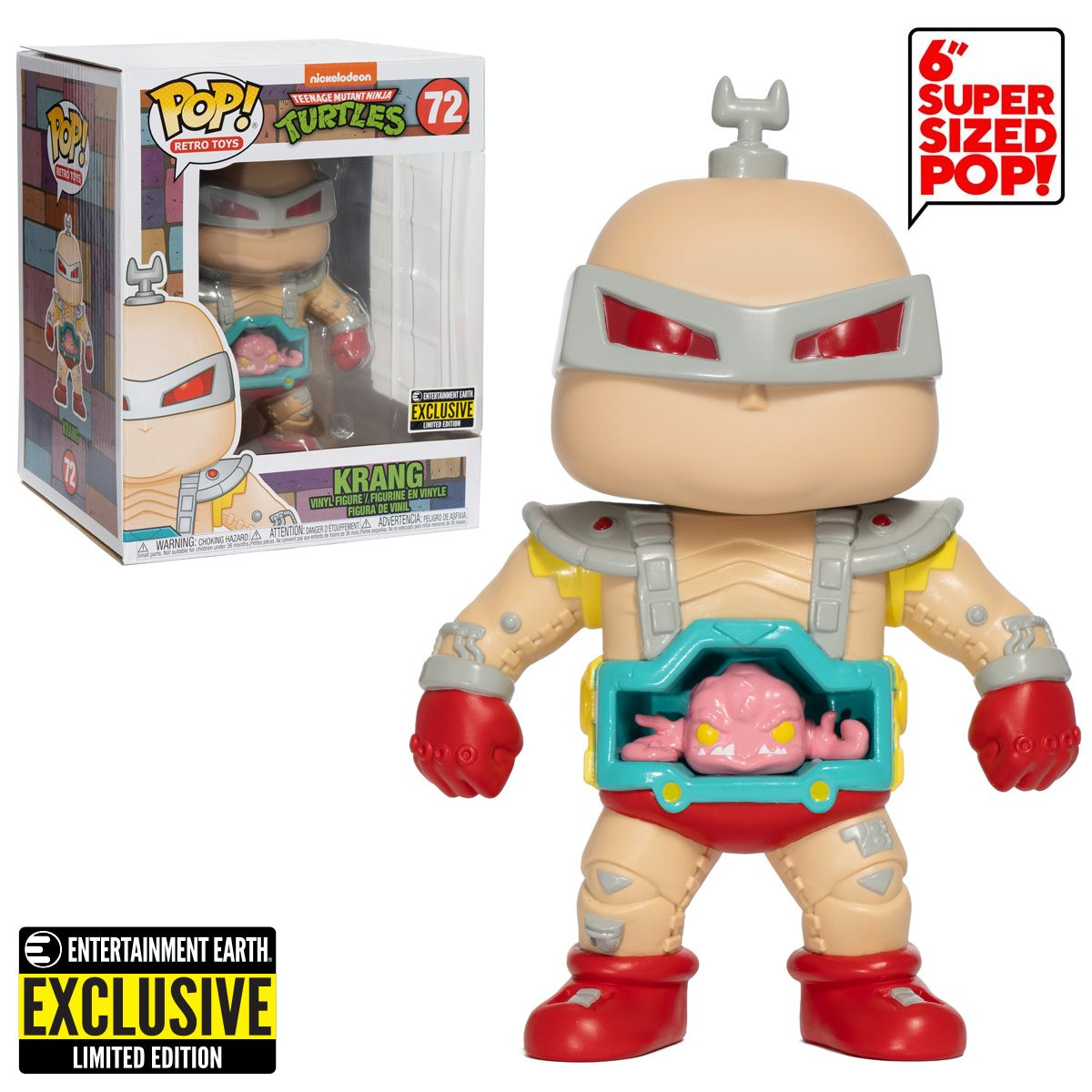 Teenage Mutant Ninja Turtles Krang 6-Inch Pop! Vinyl Figure
