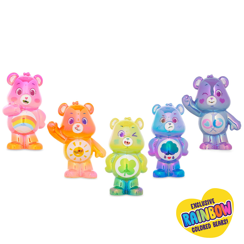 Care Bears Special Collector Set Rainbow Shine 2-Inch Mini Figure