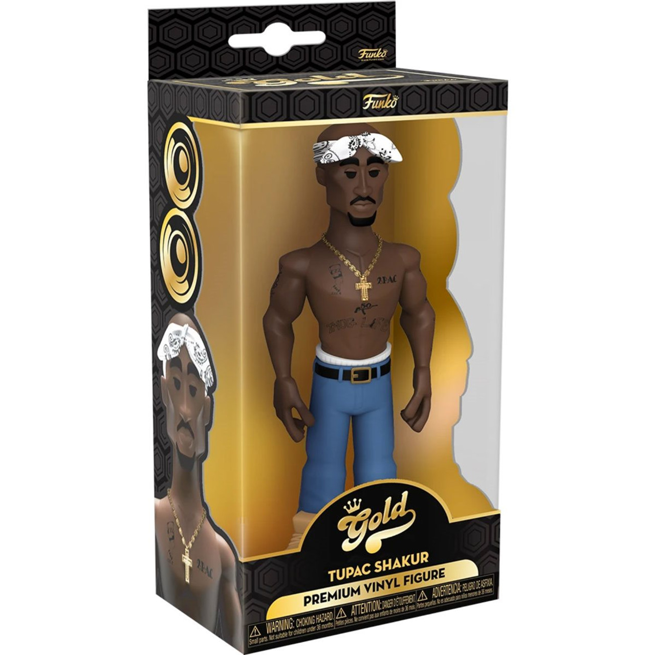 2PAC フィギュア Funko Tupac 5-Inch Vinyl Gold Figure - Buy at Not Just Toyz