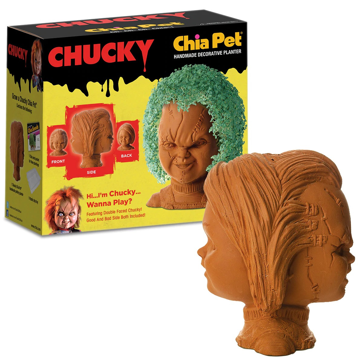 NECA Child's Play Chucky Chia Pet - Buy at Not Just Toyz