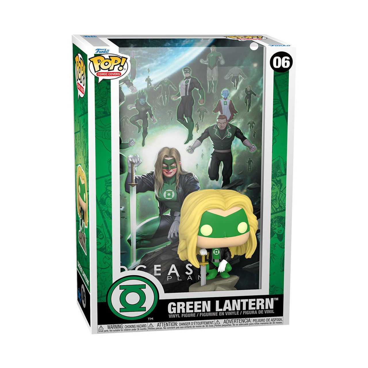 Funko Green Lantern DCeased Pop! Comic Cover Figure with