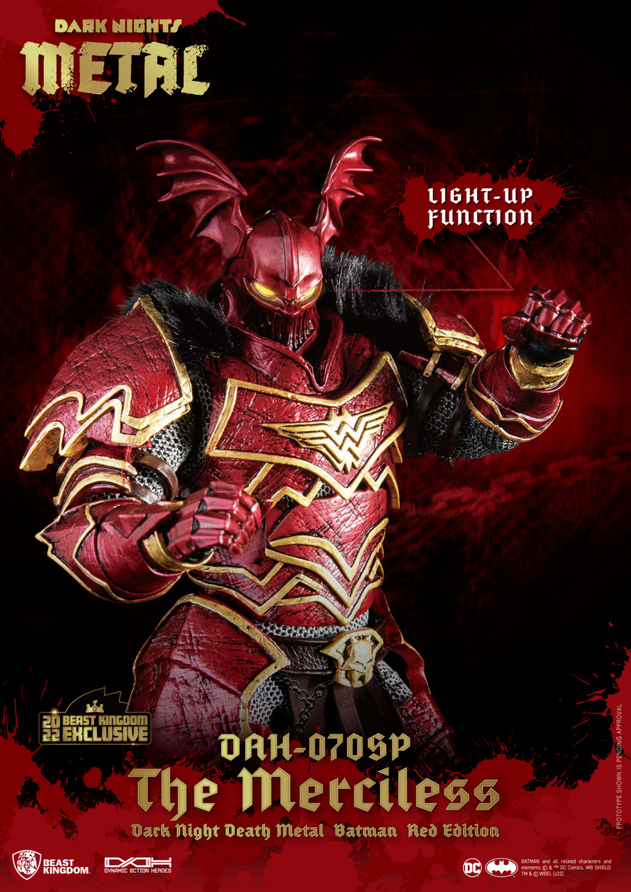 Dark Nights Metal Batman Merciless Red Version DAH-070SP Action
