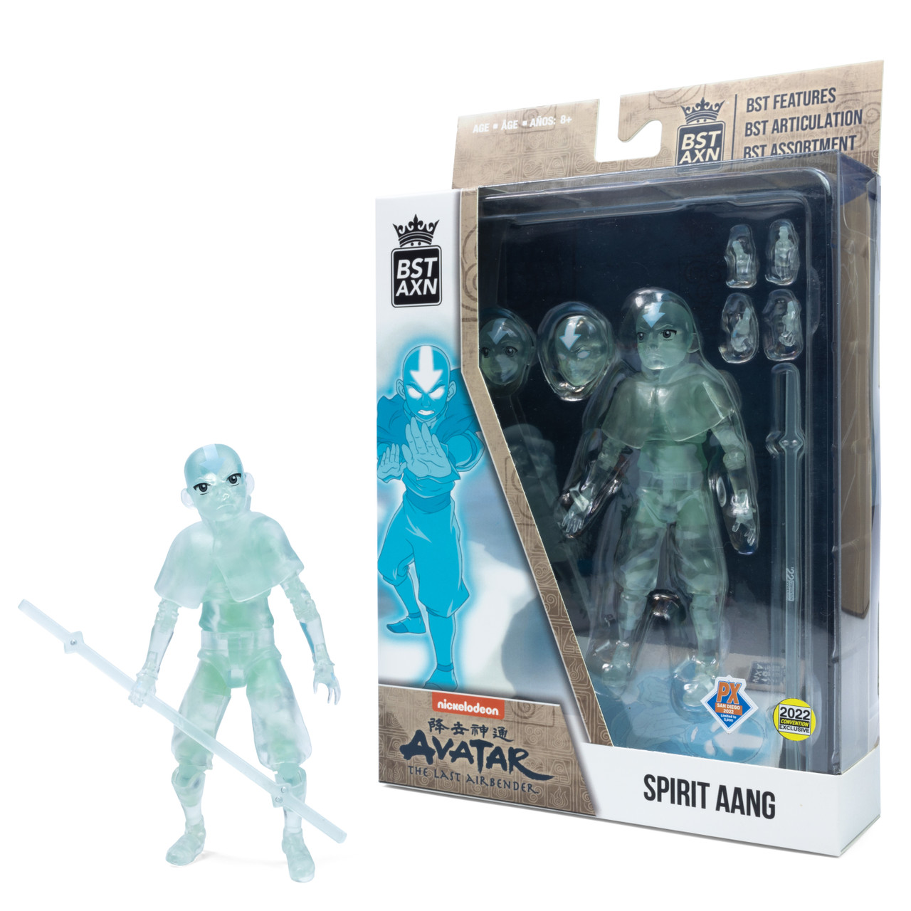 Avatar Spirit Aang BST AXN 5-Inch Action Figure - San Diego