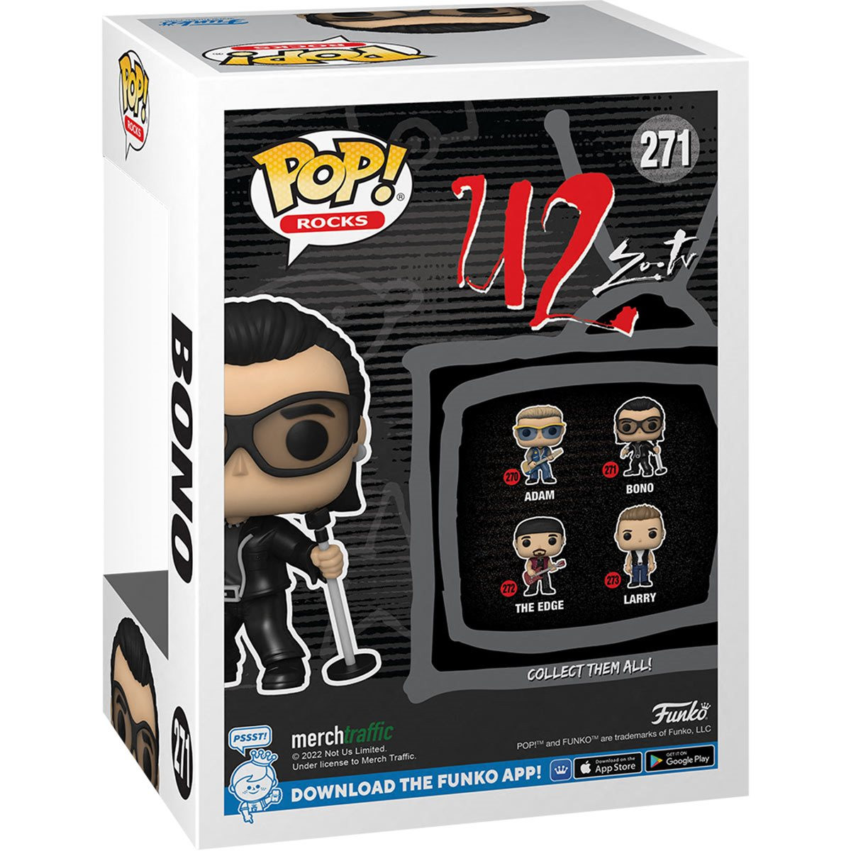 Funko U2 Zoo TV Bono Pop! Vinyl Figure - Buy at Not Just Toyz