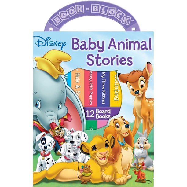 Disney: Baby Animal Stories 12 Board Books Set - Buy at Not Just Toyz