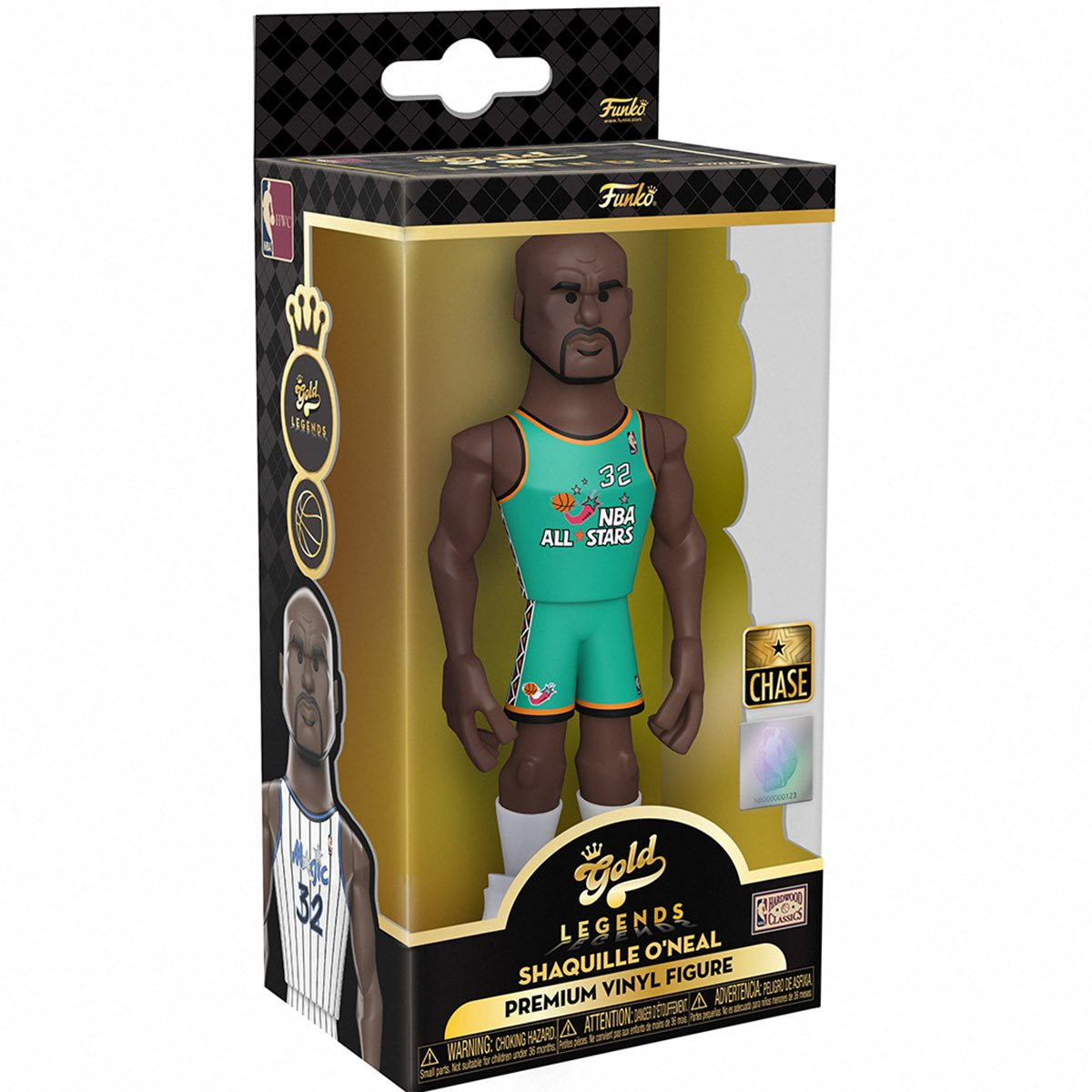Funko NBA Legends Magic Shaquille O'Neal 5-Inch Vinyl Gold CHASE