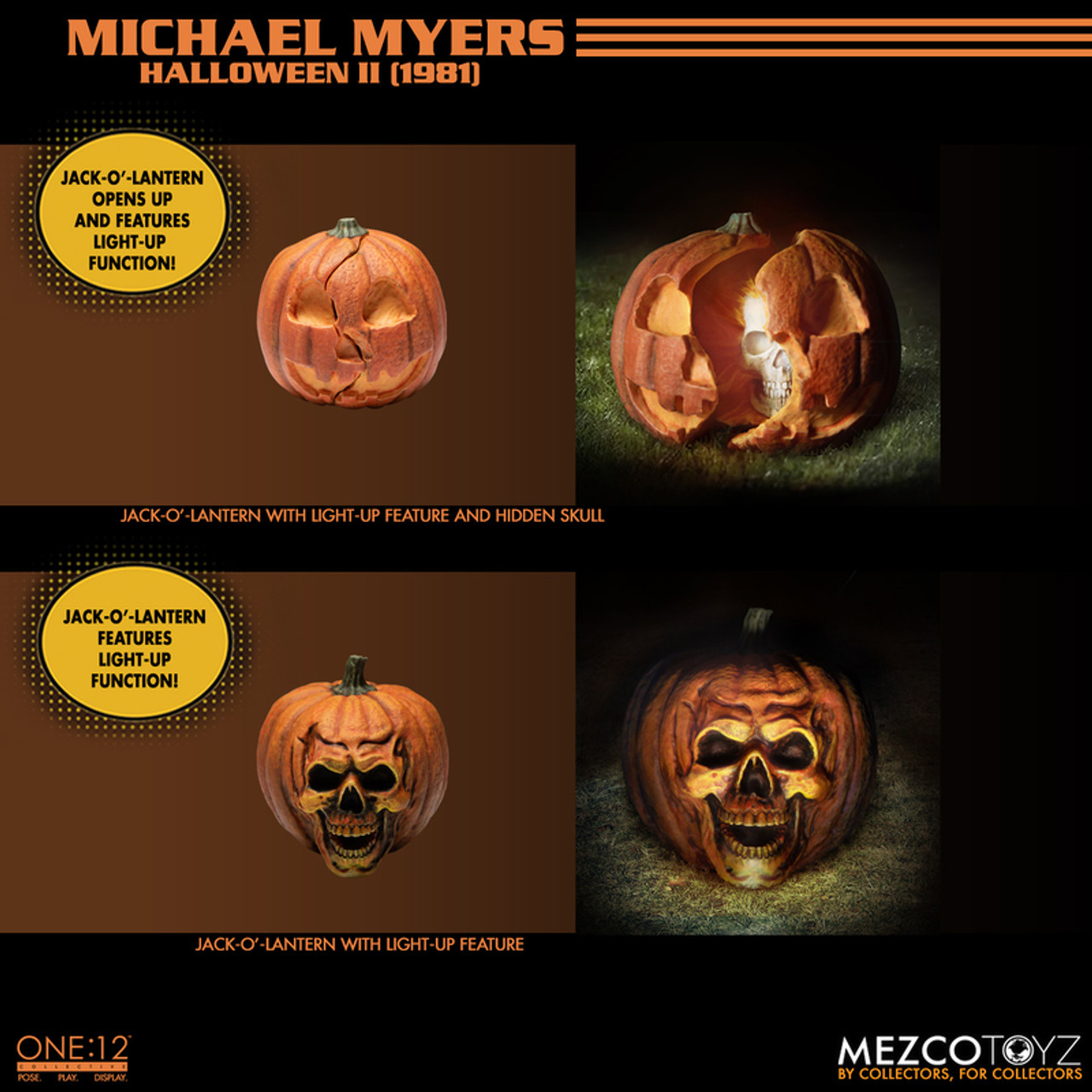 Mezco Toyz Halloween II (1981): Michael Myers One:12