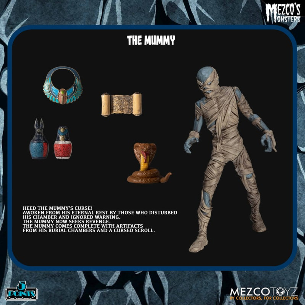 PX Mezco One:12 Gangreene Estates Theodore Sodcutter Ghostly
