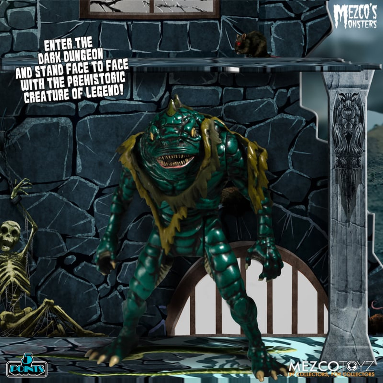 5 Points Mezco's Monsters - Tower of Fear Deluxe Boxed Set