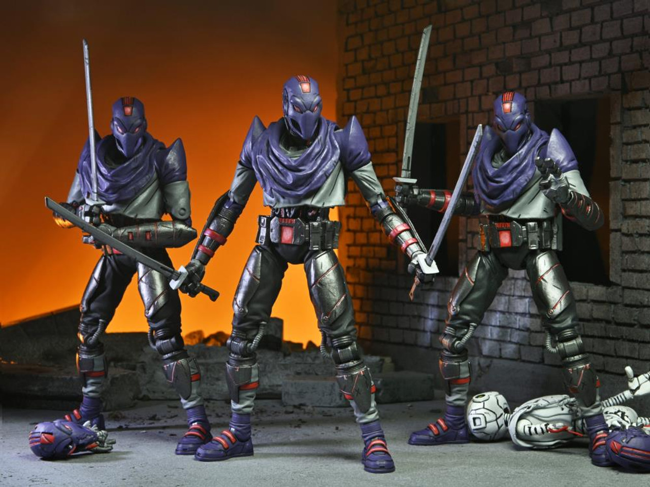 【NECA】正規品 タートルズ THE LAST RONIN フットボット NECA TMNT The Last Ronin Ultimate Foot Bot Action Figure