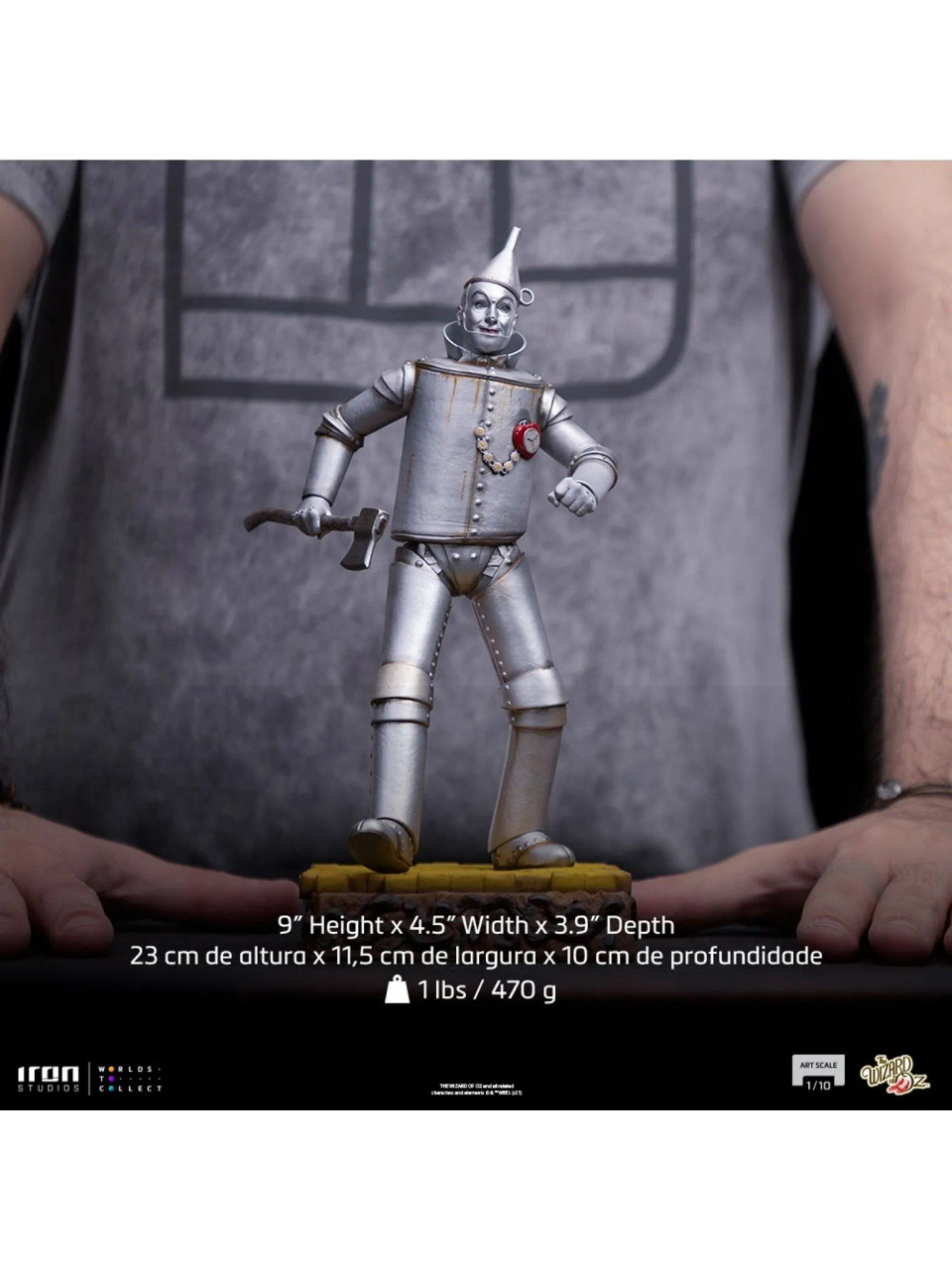 Iron Studios Wizard of Oz Tin Man Art Scale 1/10 Statue