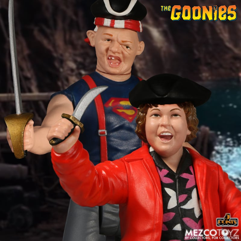 Mezco Toyz 5 Points The Goonies Figure Set | Movie Collectible