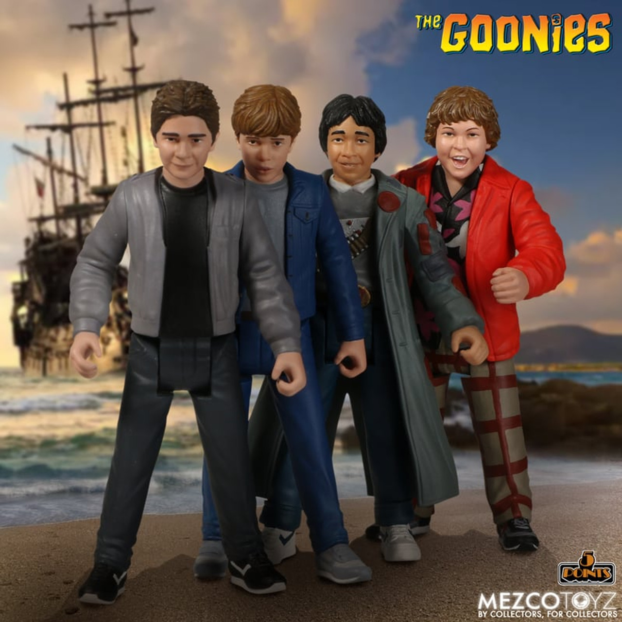 グーニーズ The Goonies Mezcoメズコ　 5体セット 5 Points The Goonies Set | Mezco Toyz