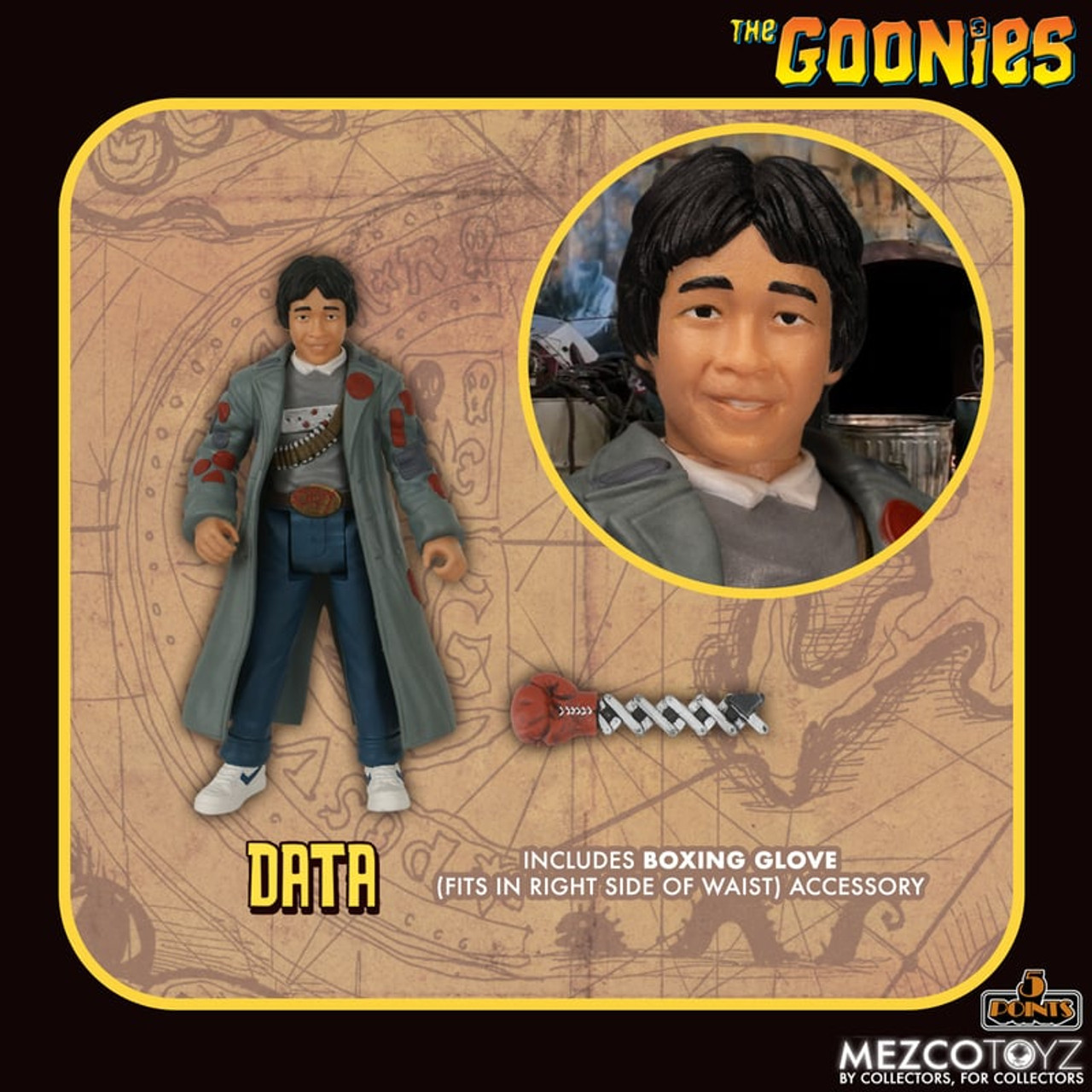 Mezco Toyz 5 Points The Goonies Figure Set | Movie Collectible