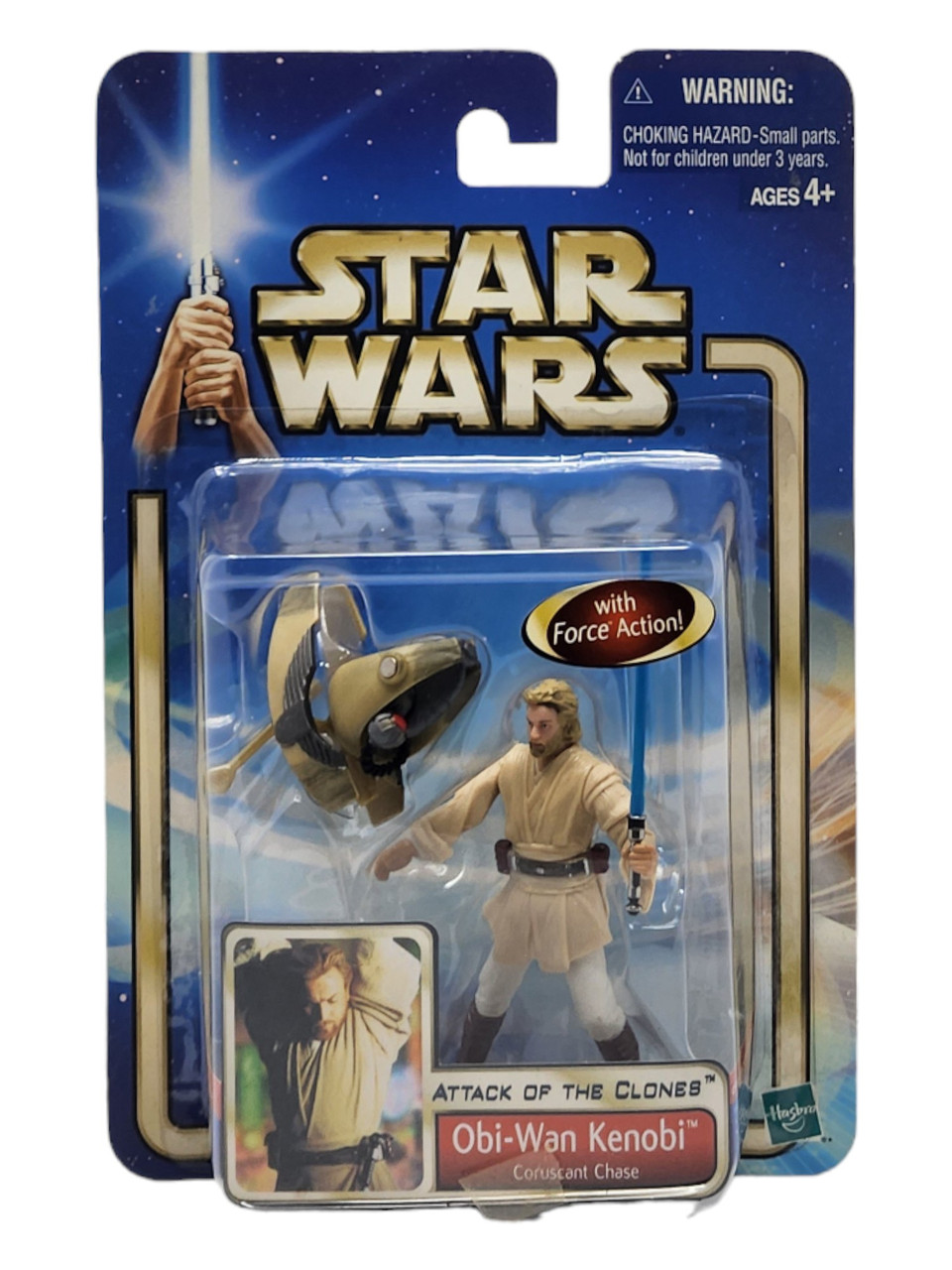 Hasbro Star Wars Attack of the Clones Obi-Wan Kenobi Action