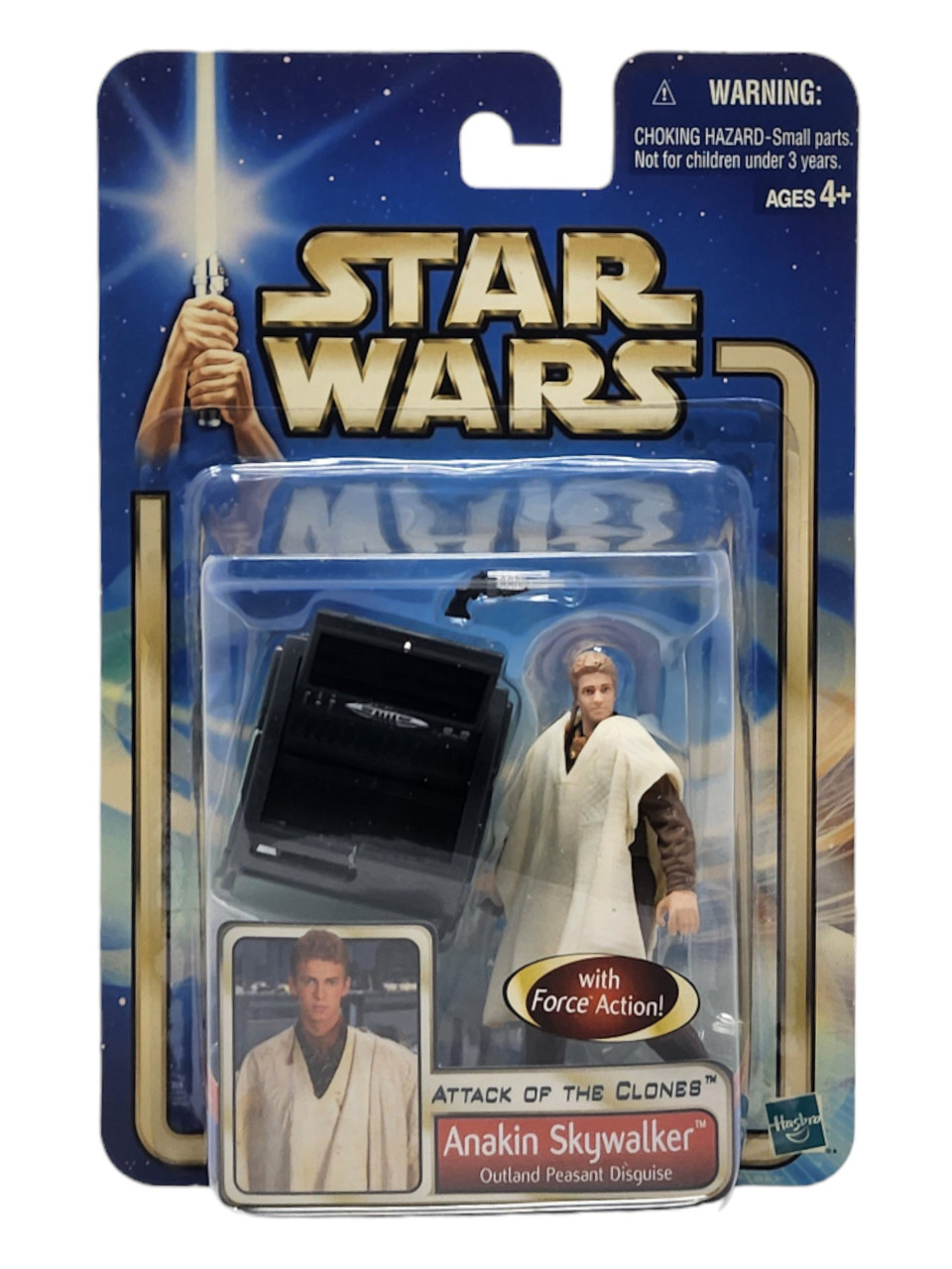 Hasbro Star Wars Attack of the Clones Anakin Skywalker Action