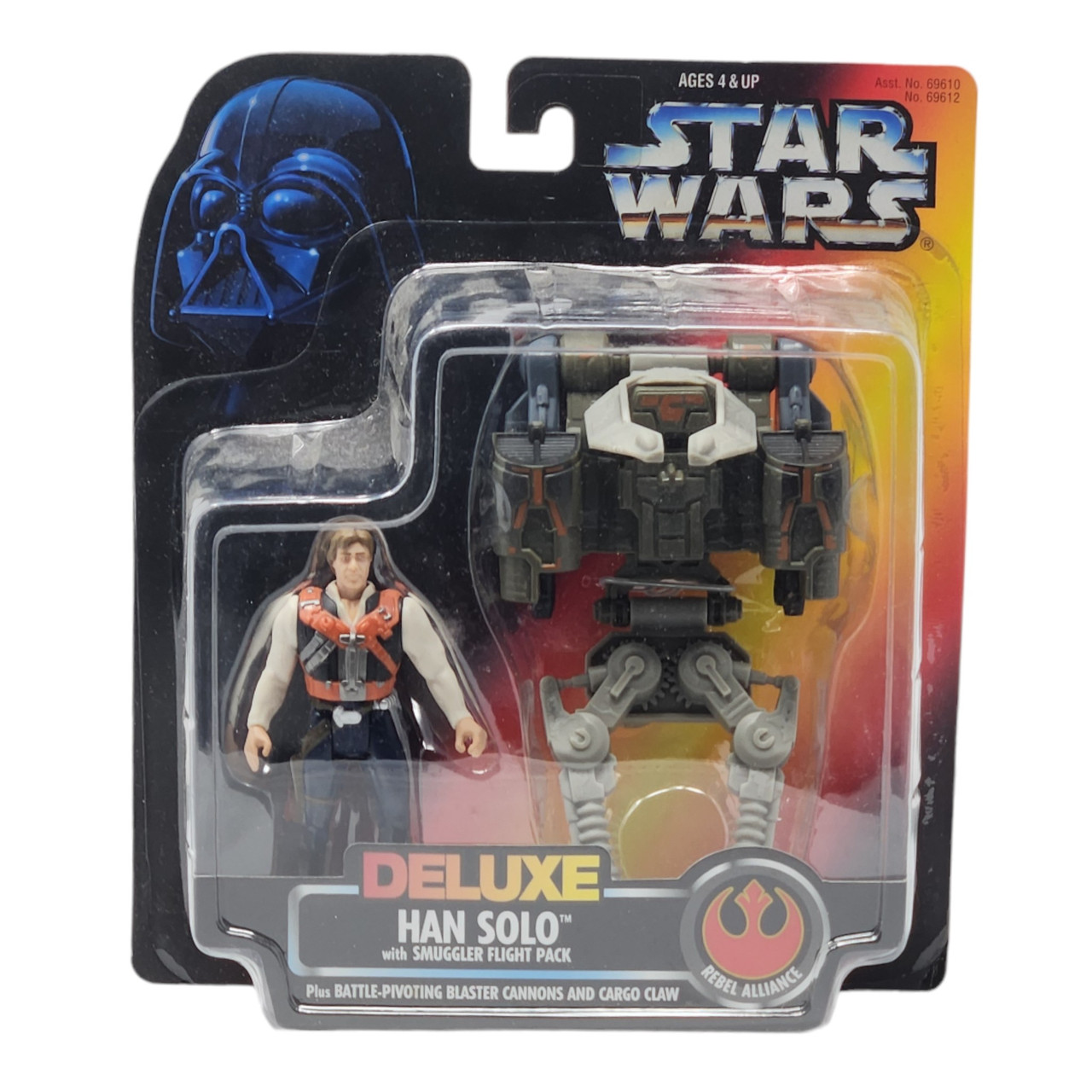 Kenner Star Wars POTF Deluxe Han Solo Action Figure - Collectible Toy
