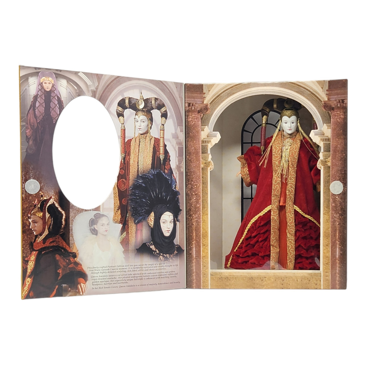 Hasbro Star Wars Episode 1 Queen Amidala Doll 1999 Portrait