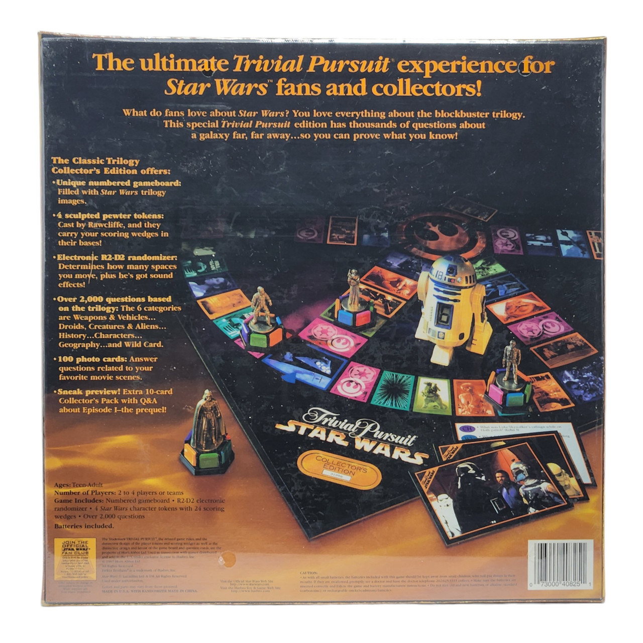 PRL Stars Collector's Edition 12体セット Parker Brothers Trivial Pursuit Star Wars Classic Trilogy