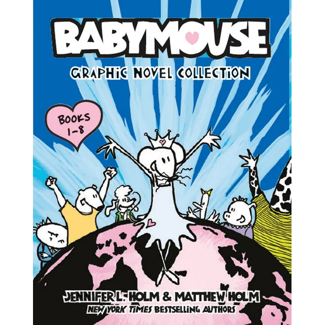 Babymouse Graphic Novel Collection Books 1-8