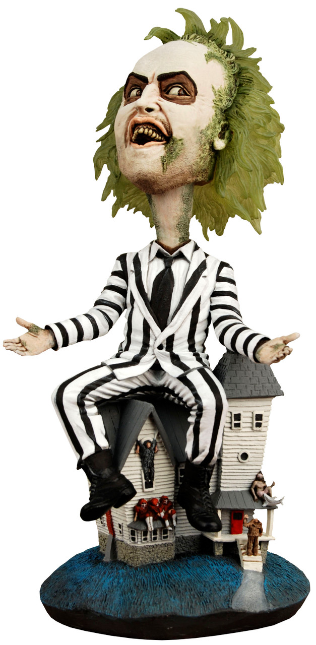 NECA Beetlejuice Bobble Head - Fun and Eccentric Collectible